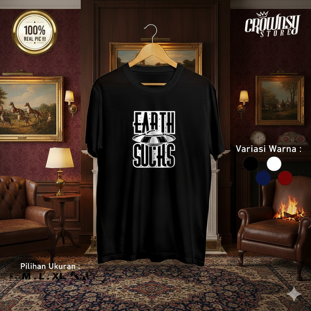 Kaos Anime Kimochi Crownsy Screen Printing