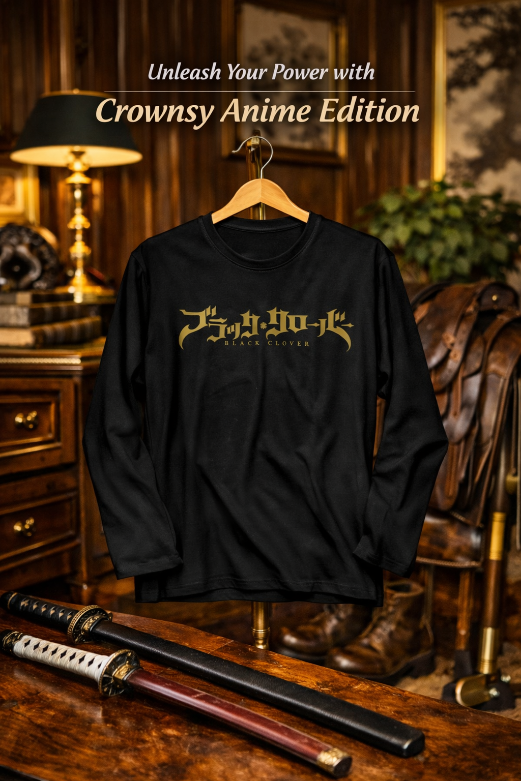 Long Sleeve Black Clover